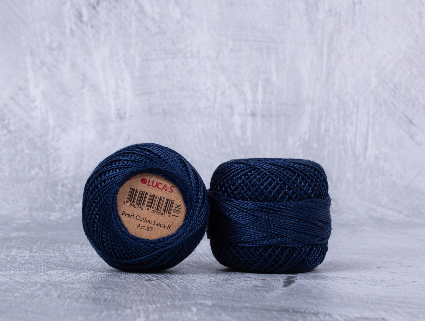 Pack of 10 Pearl Cotton Luca-S Color 188, Art. 87 - Embroidery Threads