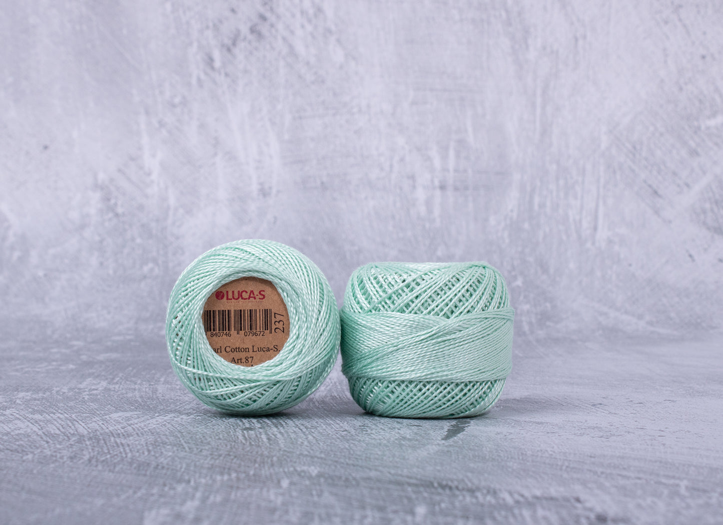 Pack of 10 Pearl Cotton Luca-S Color 237, Art. 87 - Embroidery Threads