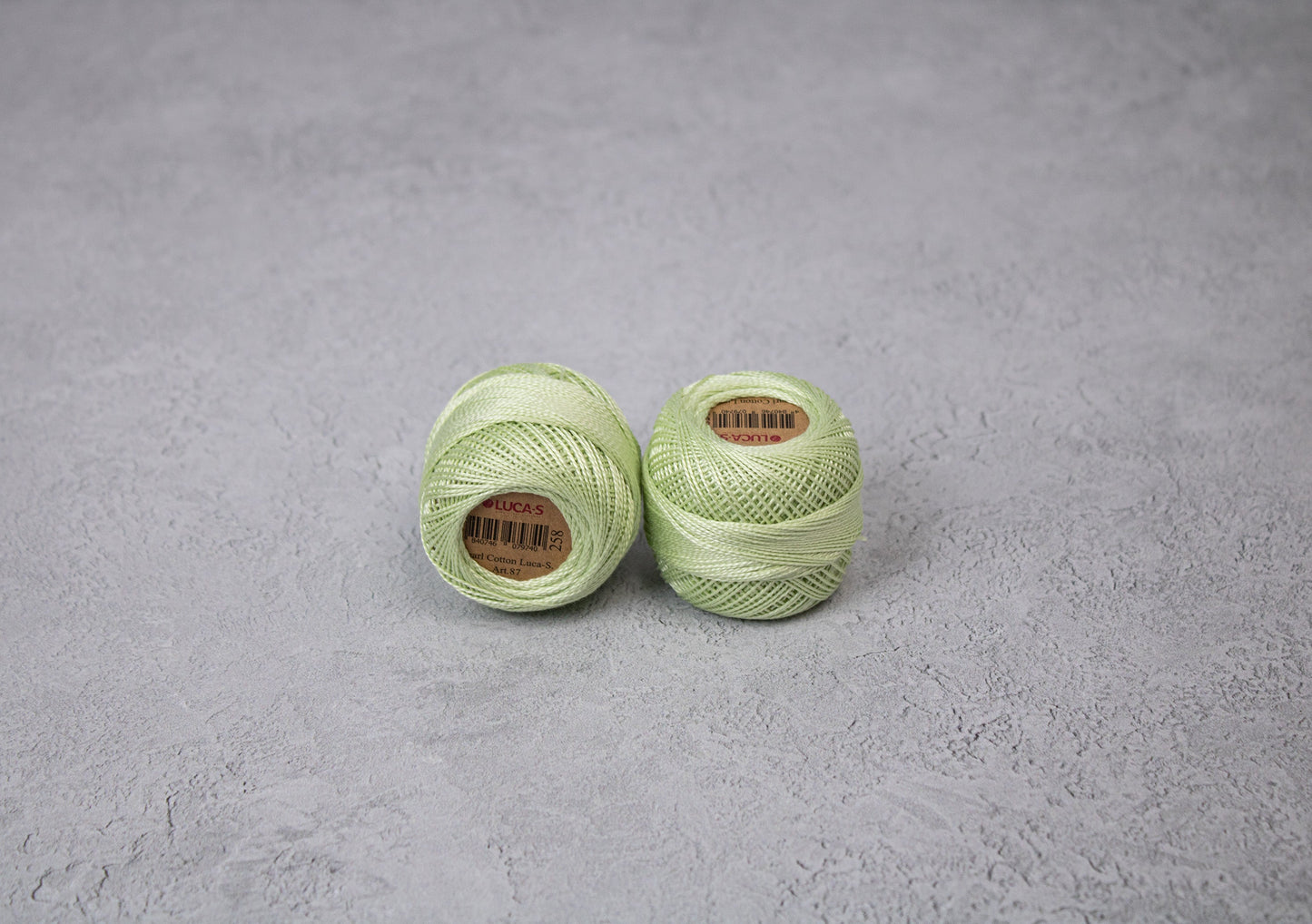 Pack of 10 Pearl Cotton Luca-S Color 258, Art. 87 - Embroidery Threads