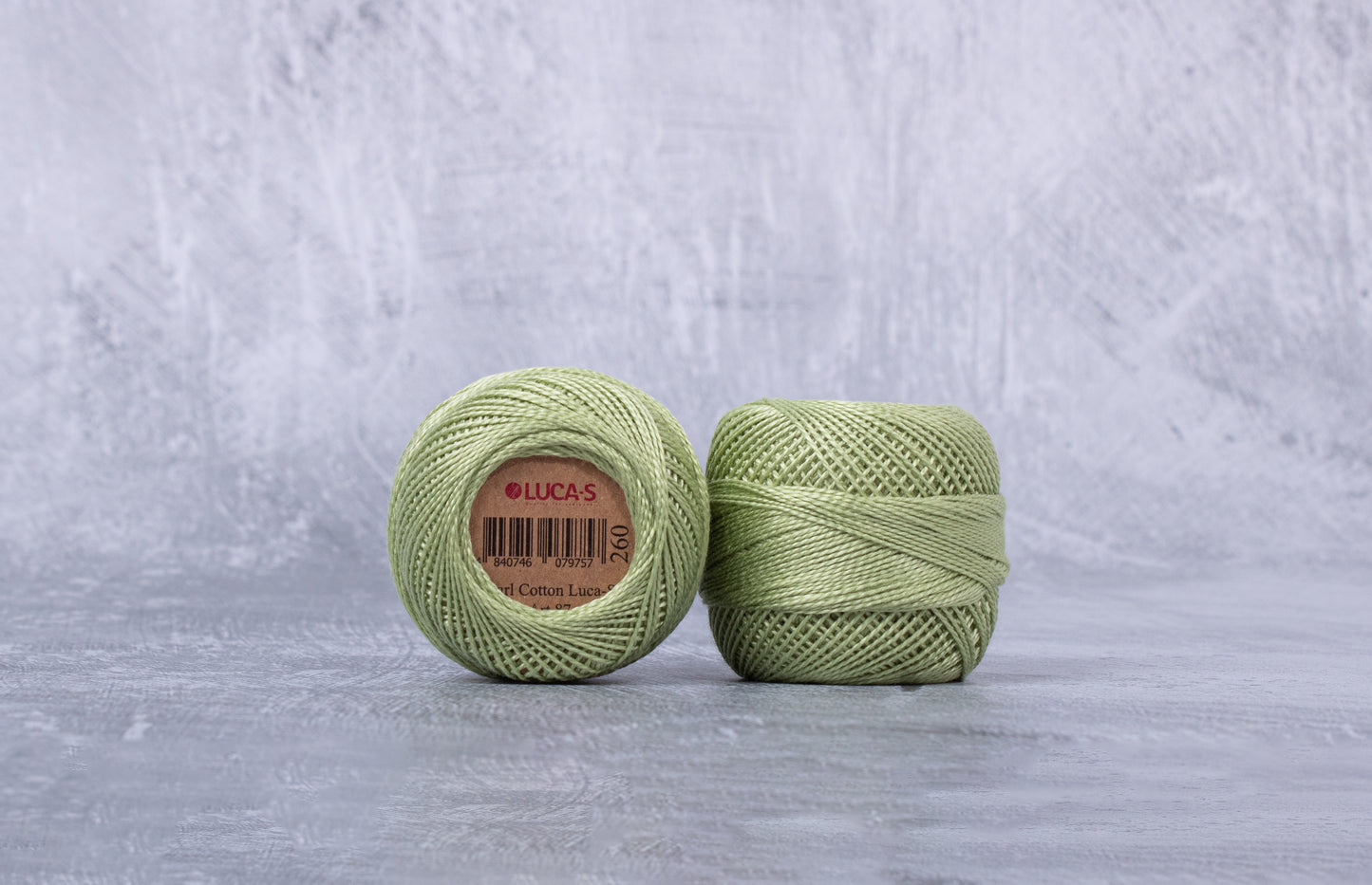 Pack of 10 Pearl Cotton Luca-S Color 260, Art. 87 - Embroidery Threads
