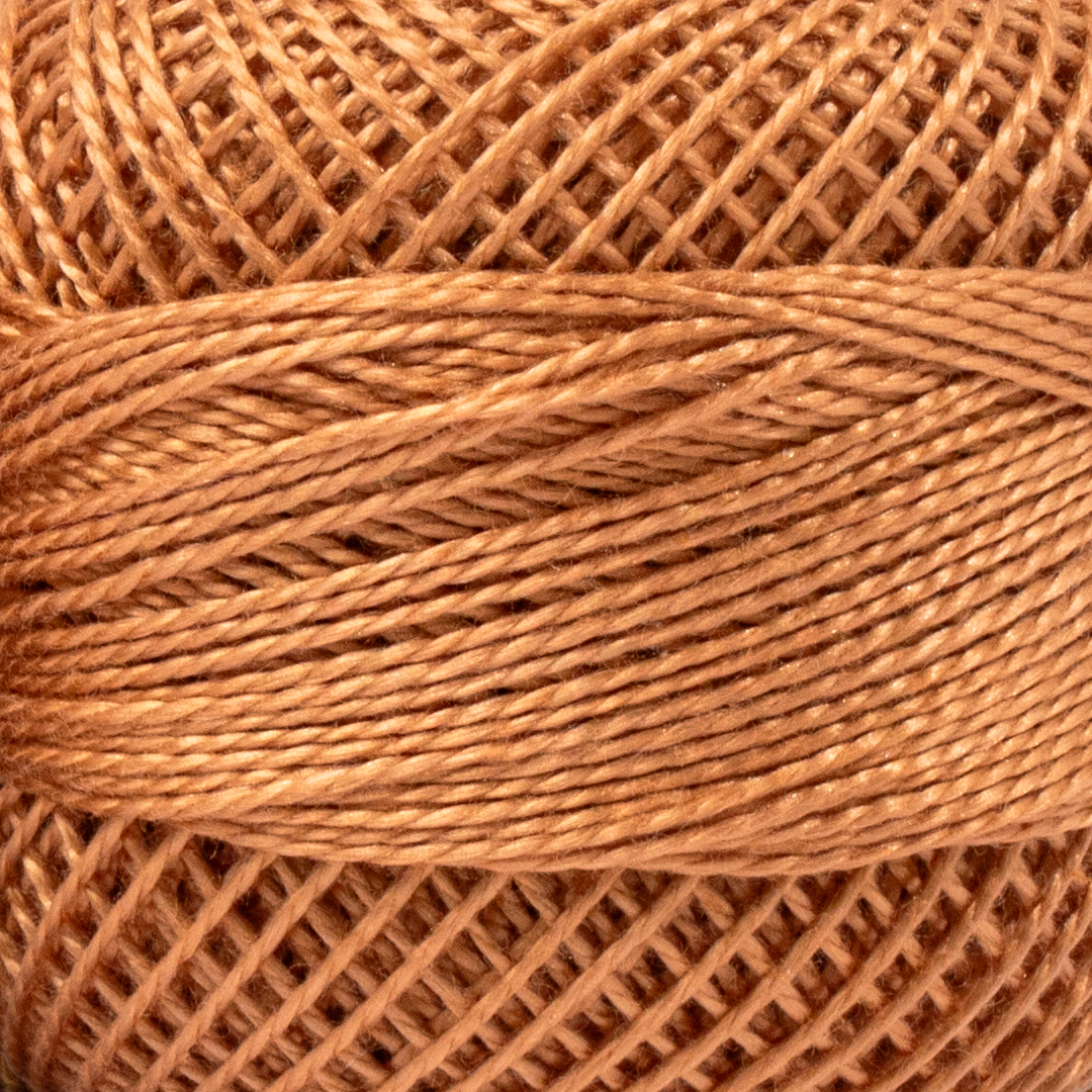 Pack of 10 Pearl Cotton Luca-S Color 358, Art. 87 - Embroidery Threads