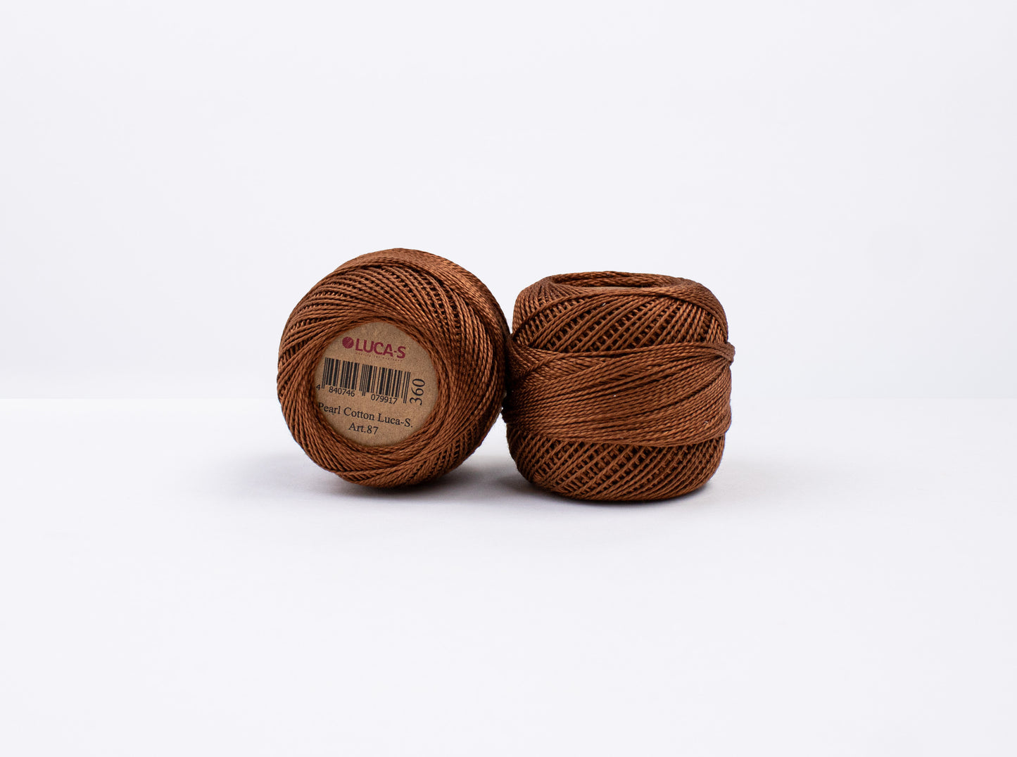 Pack of 10 Pearl Cotton Luca-S Color 360, Art. 87 - Embroidery Threads