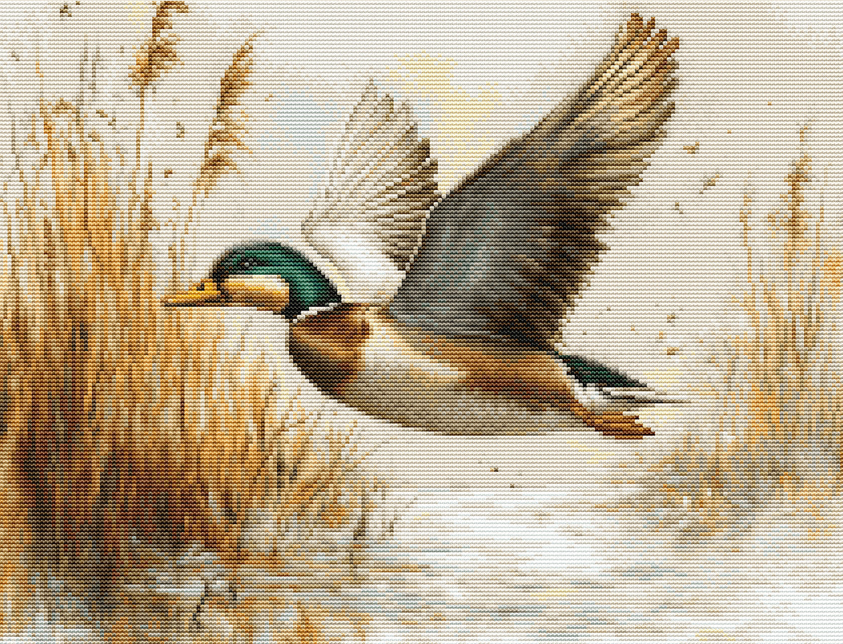 Petit Point Kit Luca-S GOLD - Golden Flight, G730