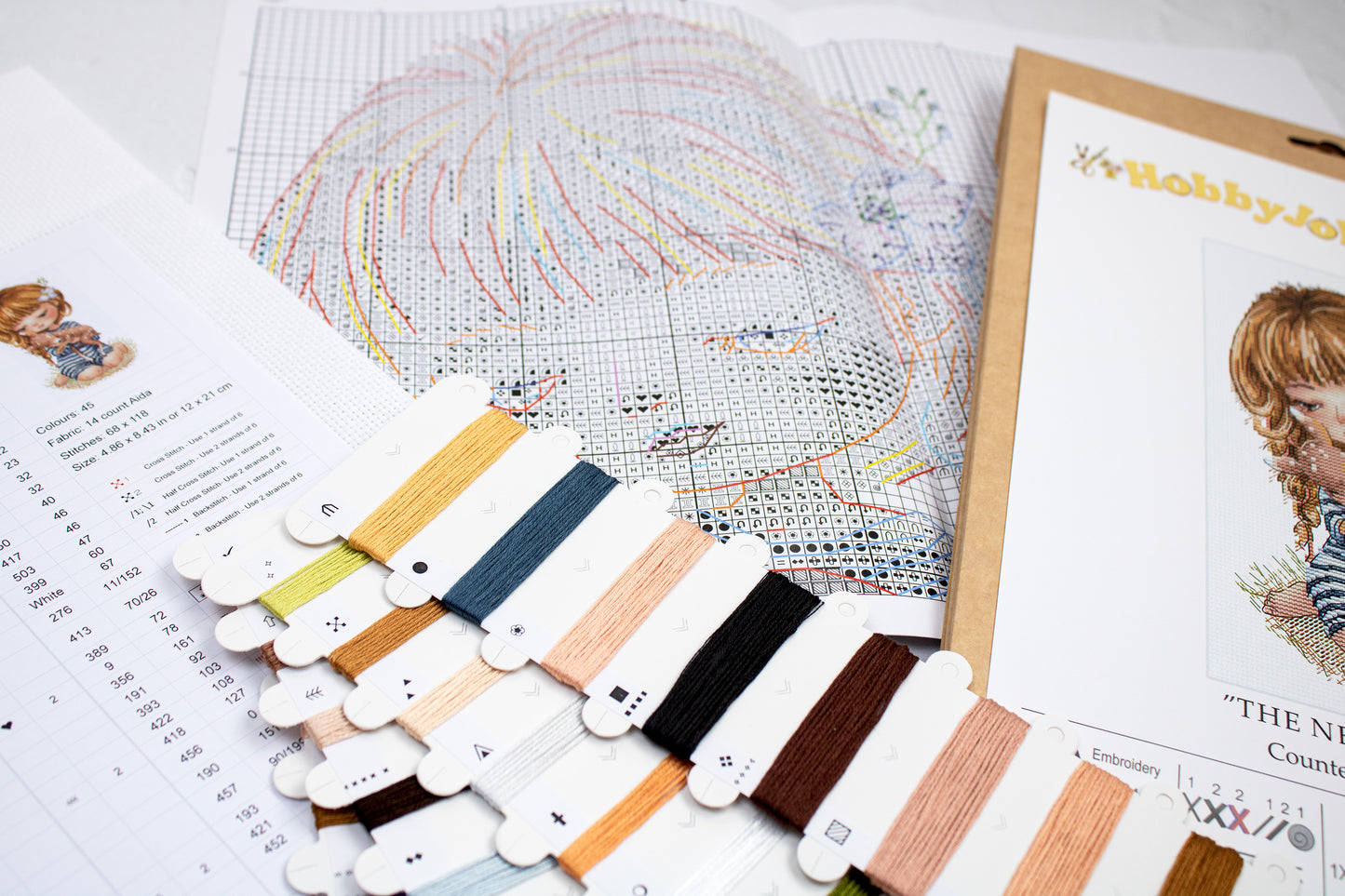 Cross Stitch Kit HobbyJobby - The Nearby Friends