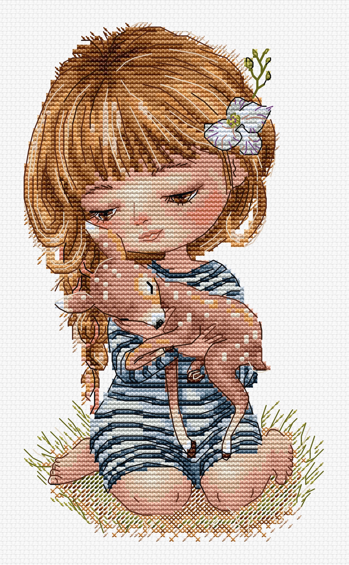 Cross Stitch Kit HobbyJobby - The Nearby Friends