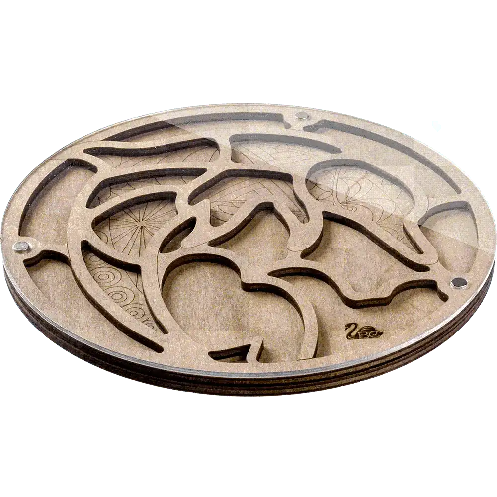 Bead organizer with transparent cover FLZB-114 Wonderland Crafts Bead Organizers - HobbyJobby