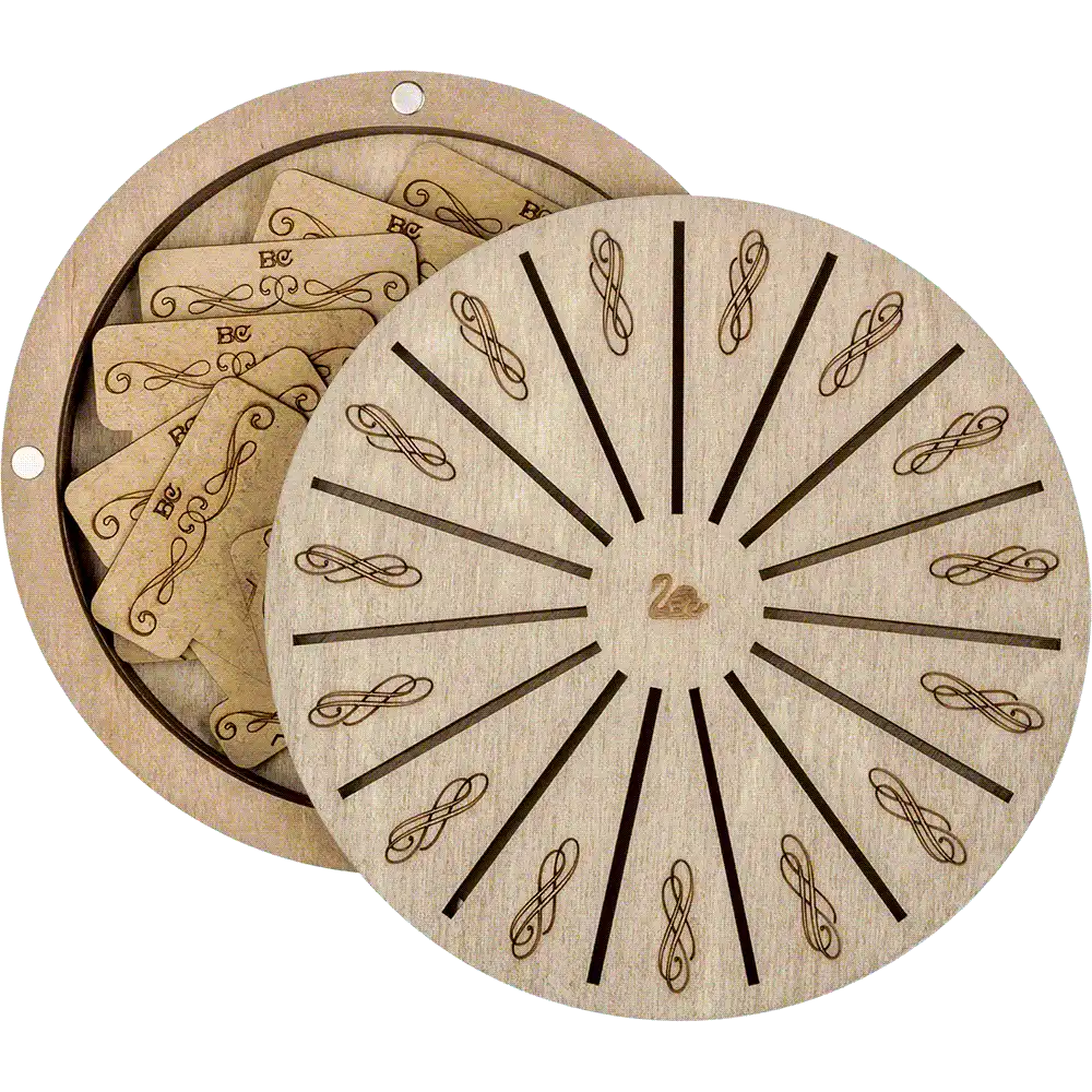 Storage Box for handcraft and 17 bobbins included Wonderland Crafts Organizer Box - HobbyJobby