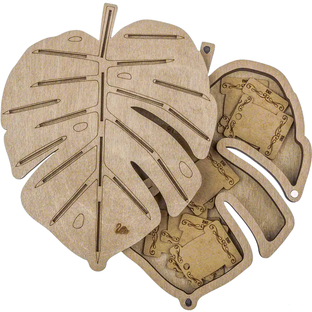 Storage Box for handcraft and 21 bobbins included Wonderland Crafts Organizer Box - HobbyJobby