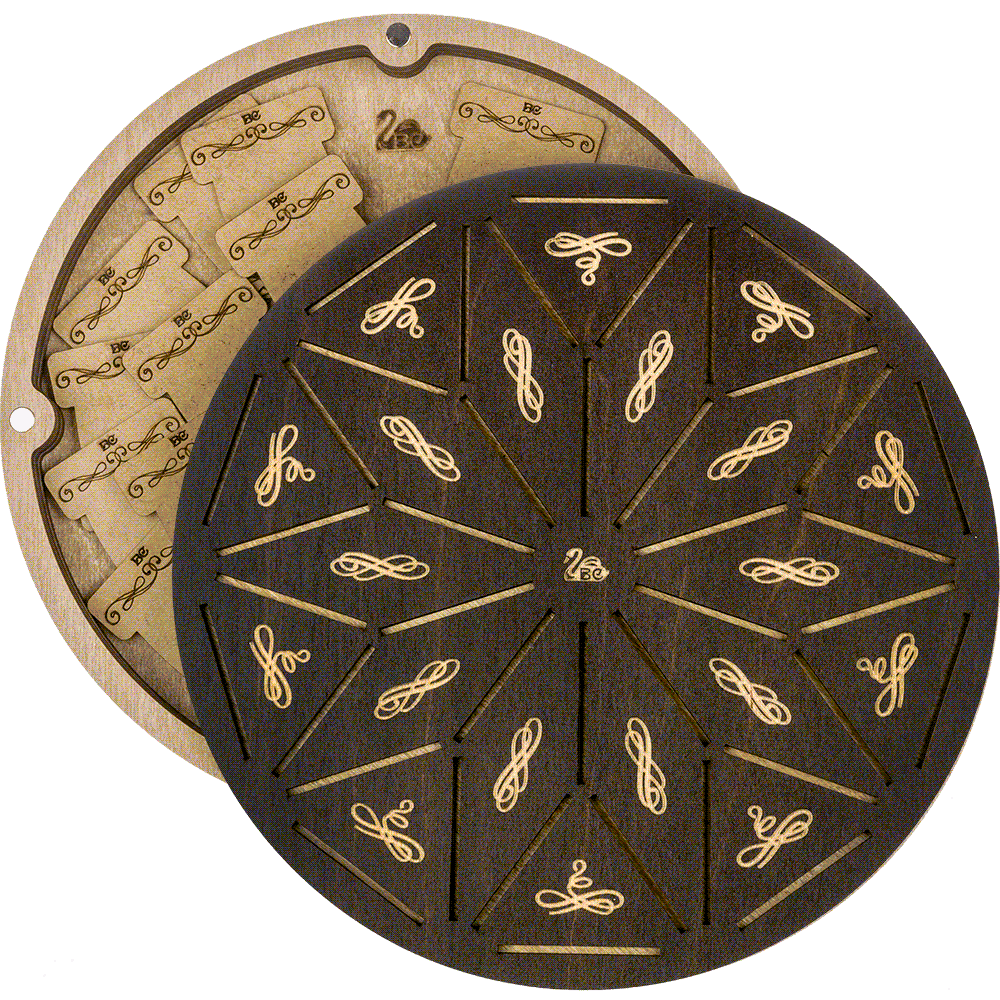 Storage Box for handcraft and 42 bobbins included Wonderland Crafts Organizer Box - HobbyJobby