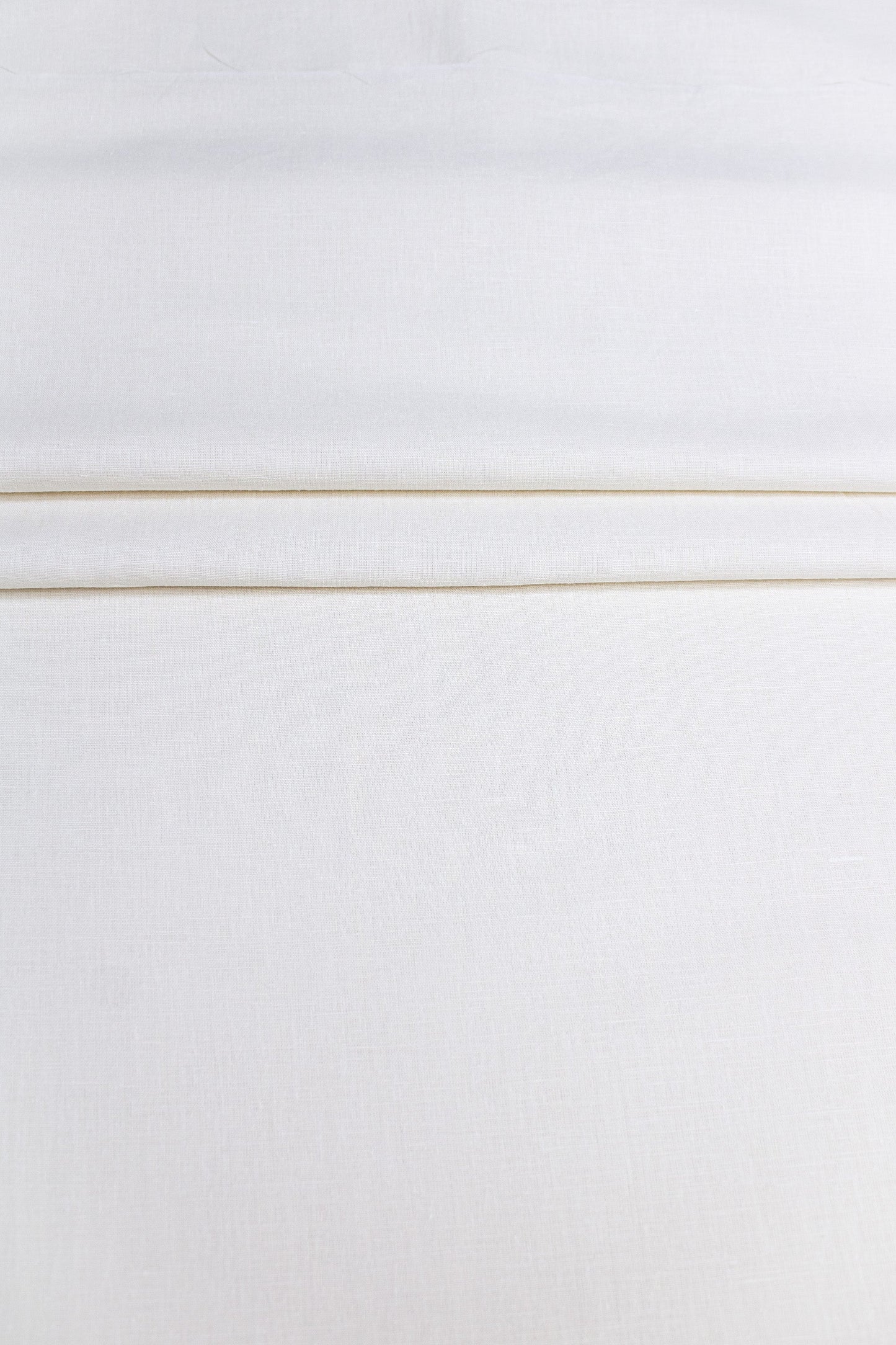 Luca-S Pure Natural Linen Wrinkled Fabric Cream Color