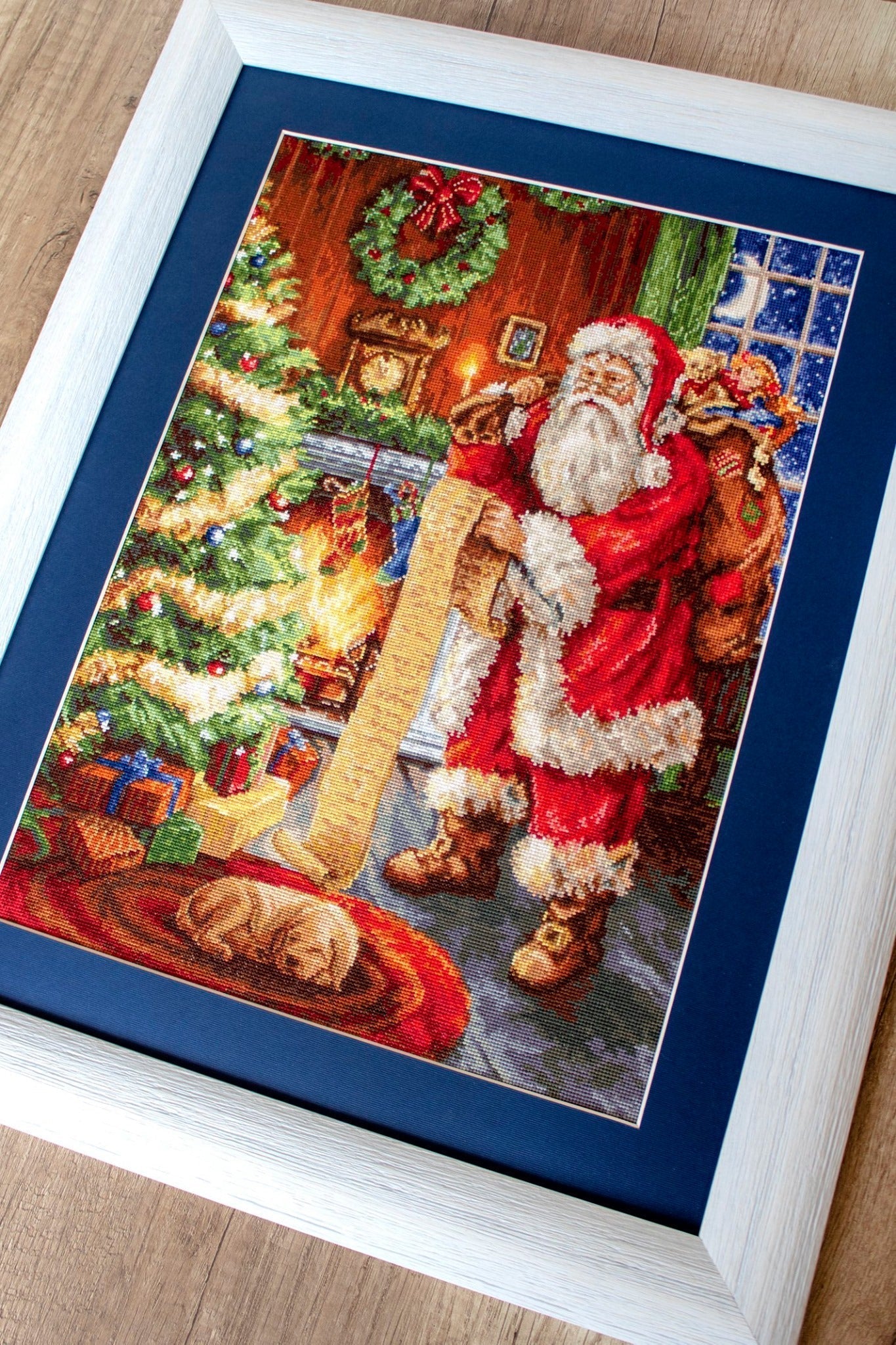 Cross Stitch Kit Luca-S - Santa's List, B578
