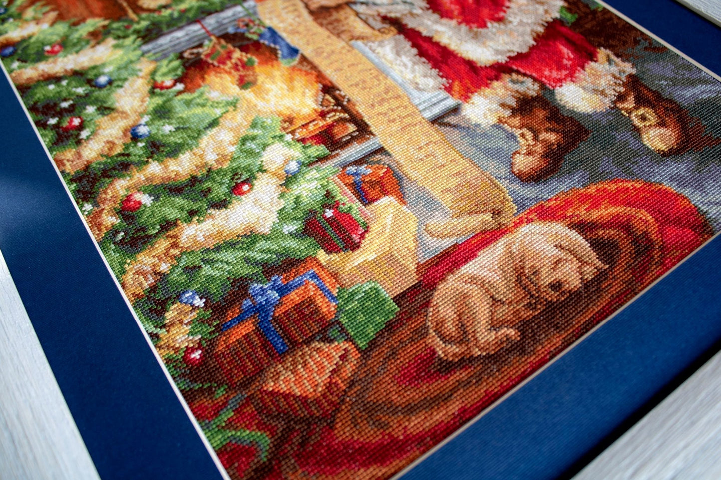 Cross Stitch Kit Luca-S - Santa's List, B578