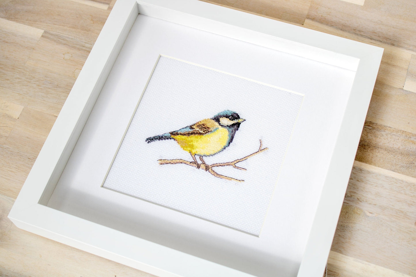 Cross Stitch Kit Luca-S - Great Tit, B1155