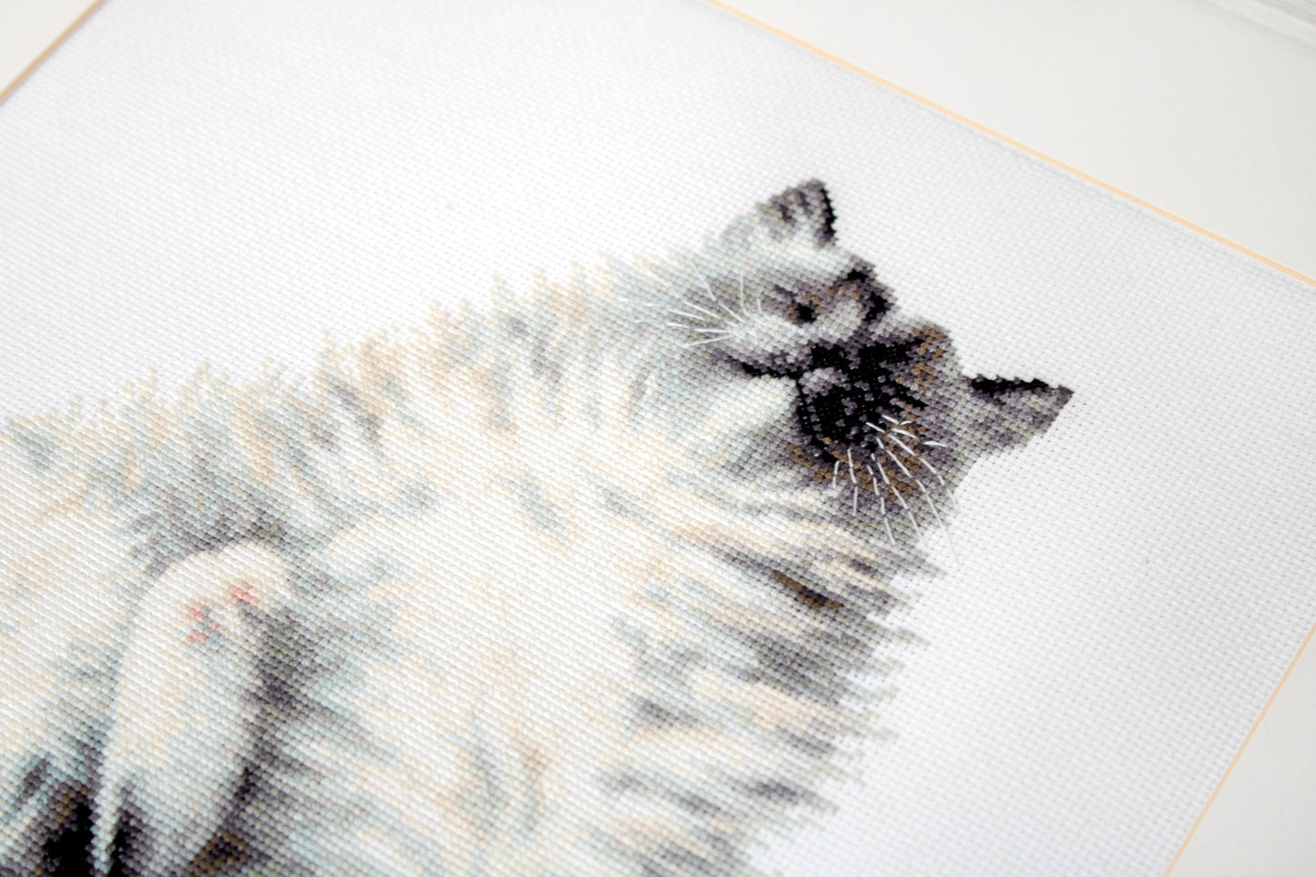 Cross Stitch Kit Luca-S - The Micky Kitty, B2269