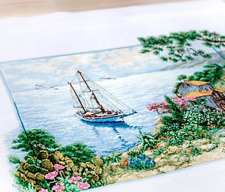 Cross Stitch Kit Luca-S - Sea Views, B2343