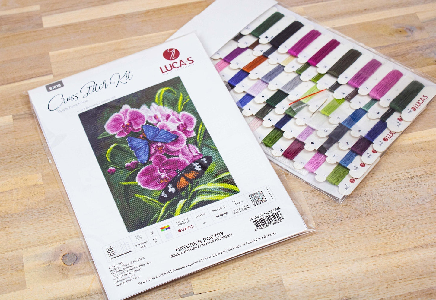 Cross Stitch Kit Luca-S - Nature’s Poetry, B7010