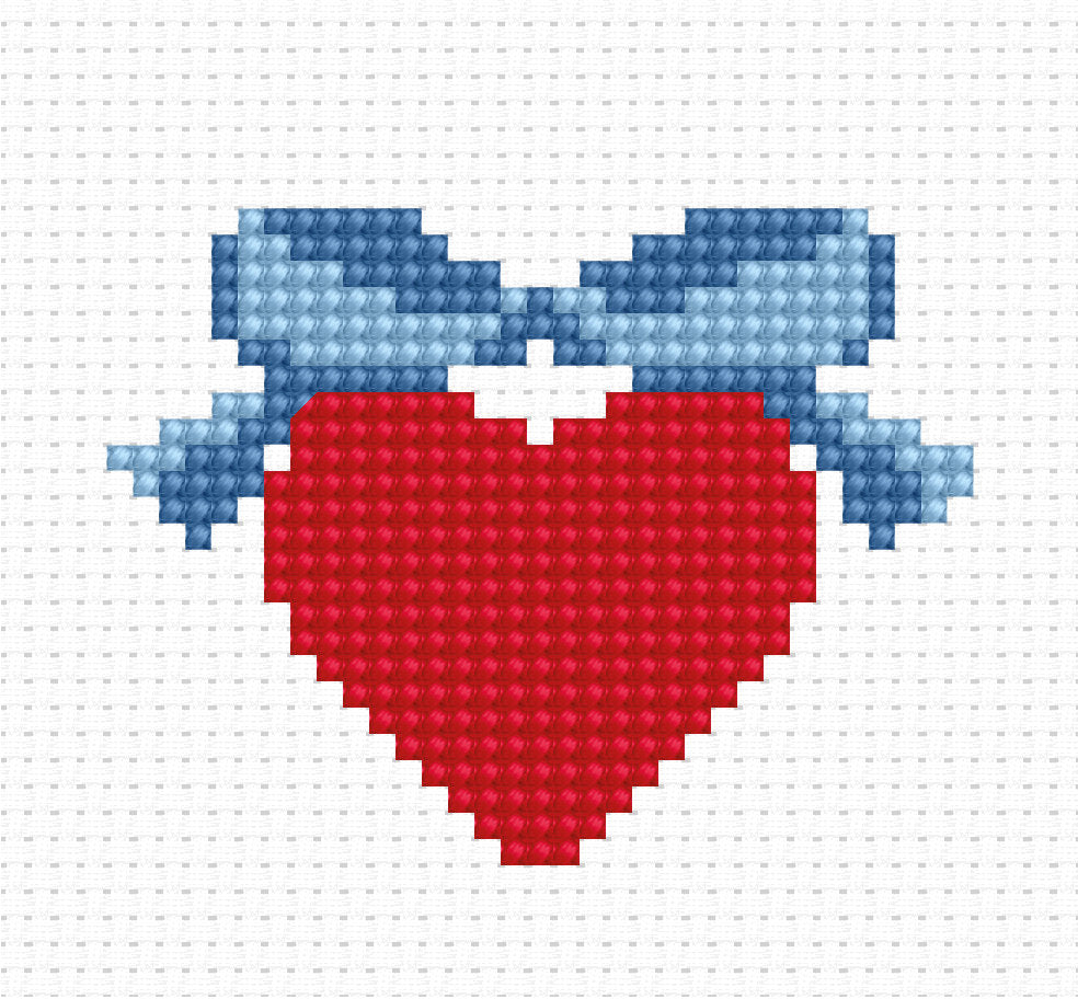 Cross Stitch Kit for Beginners - Kids Embroidery Kit, B001