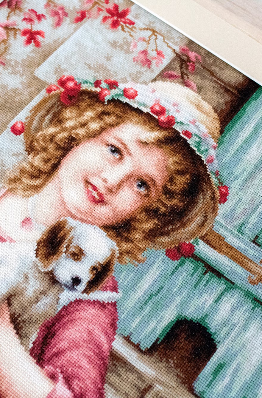 Cross Stitch Kit Luca-S - Best Friends, B518