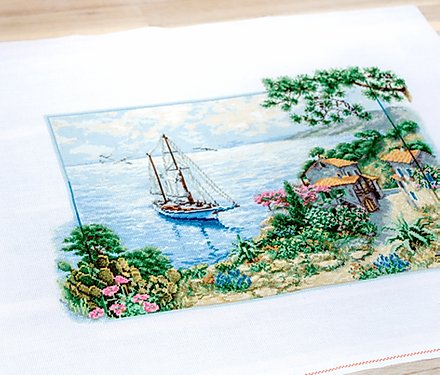 Cross Stitch Kit Luca-S - Sea Views, B2343