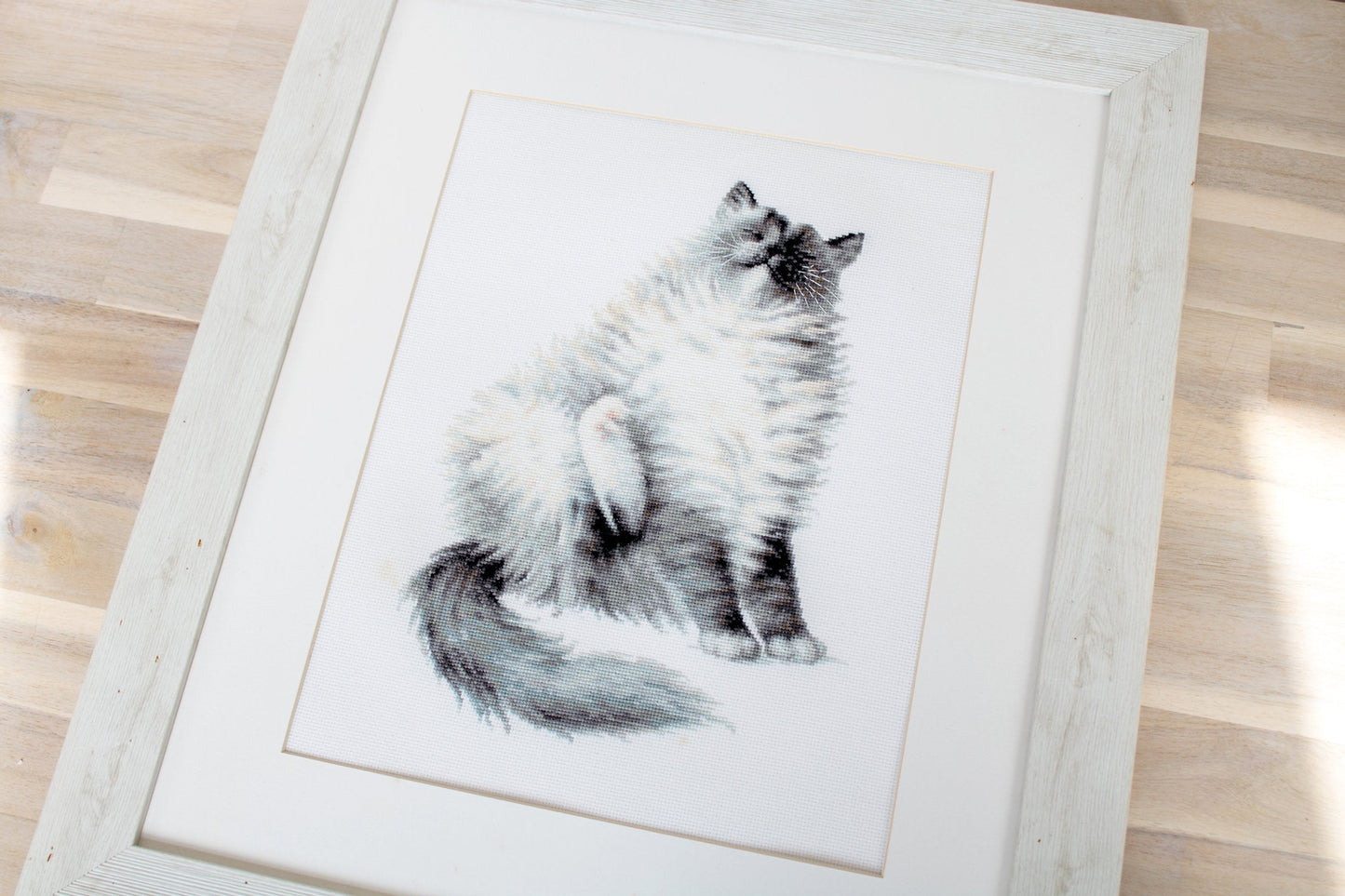 Cross Stitch Kit Luca-S - The Micky Kitty, B2269