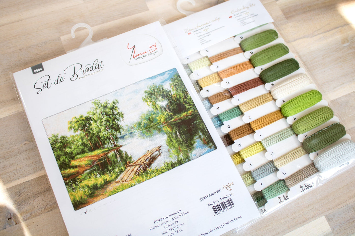 Cross Stitch Kit Luca-S - A very nice place, B548