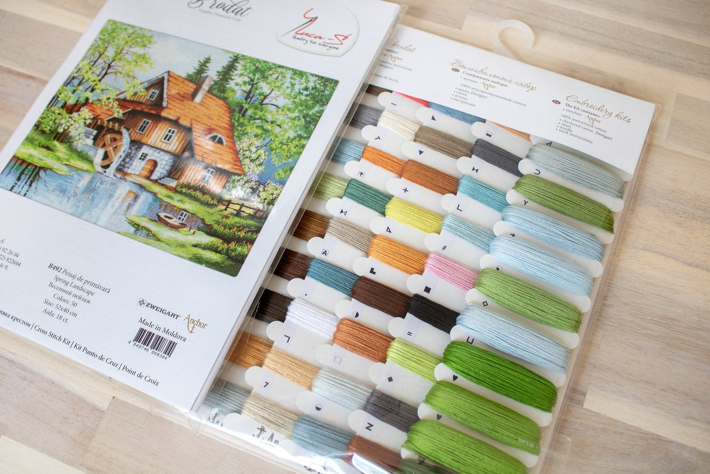 Cross Stitch Kit Luca-S - Spring Landscape, B492