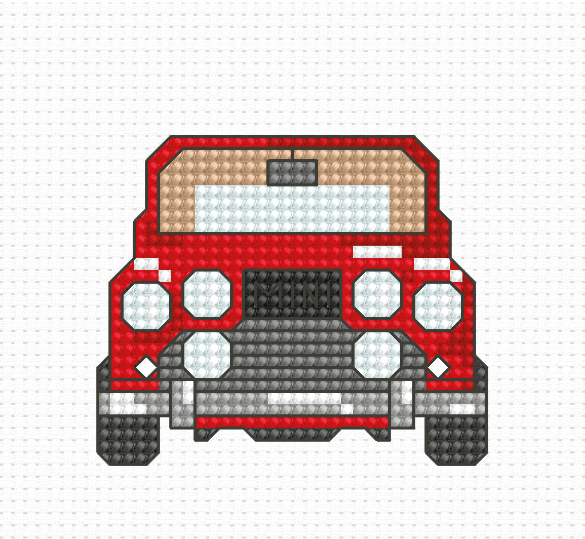 Cross Stitch Kit for Beginners - Kids Embroidery Kit B024