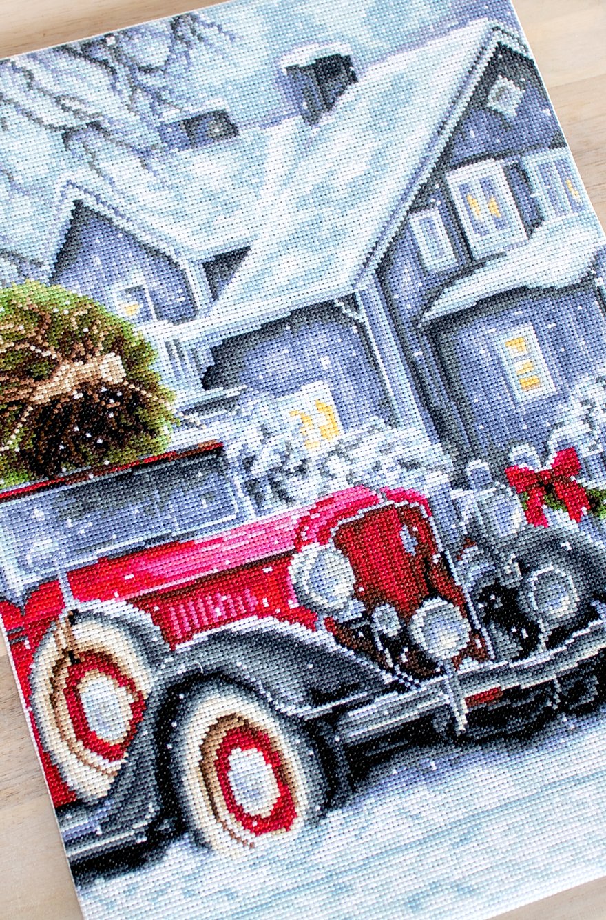Cross Stitch Kit Luca-S - Winter Holidays, BU4010