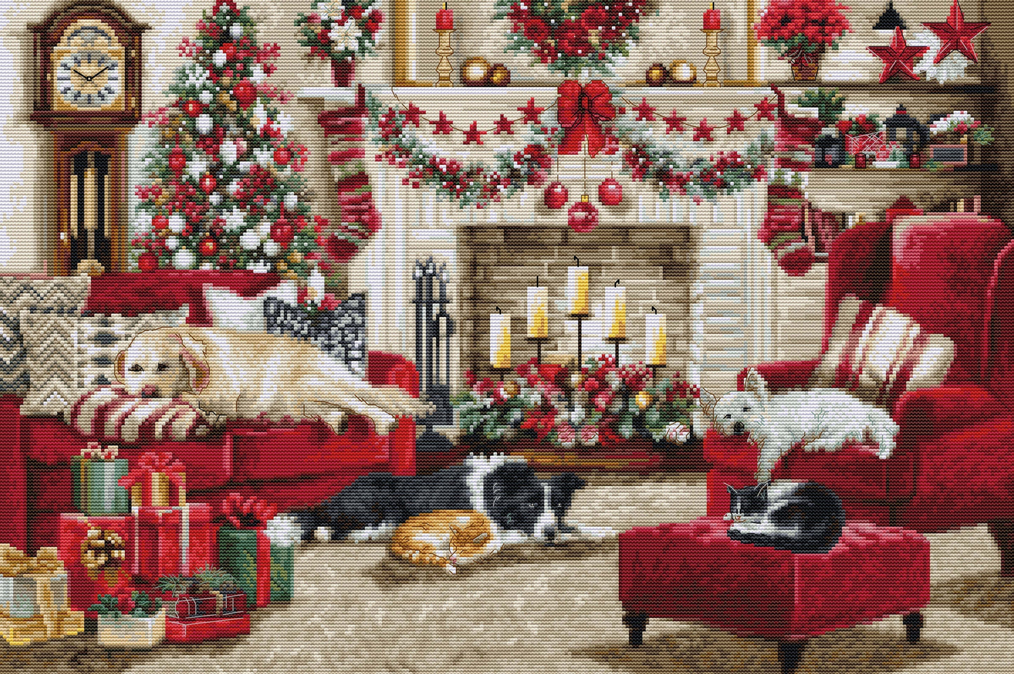 Cross Stitch Kit Luca-S - Pets Interior, BU5013