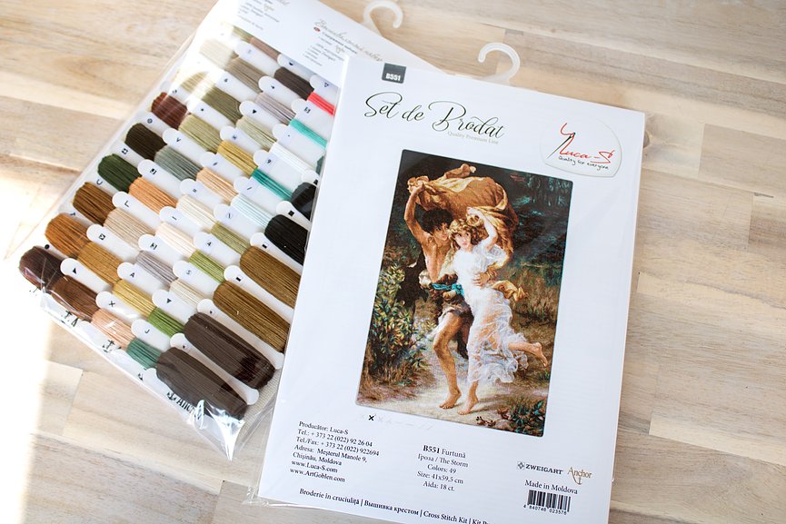 Cross Stitch Kit Luca-S - The Storm, B551