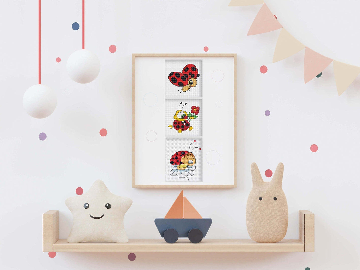 Cross Stitch Kit for Beginners - My First Embroidery M01