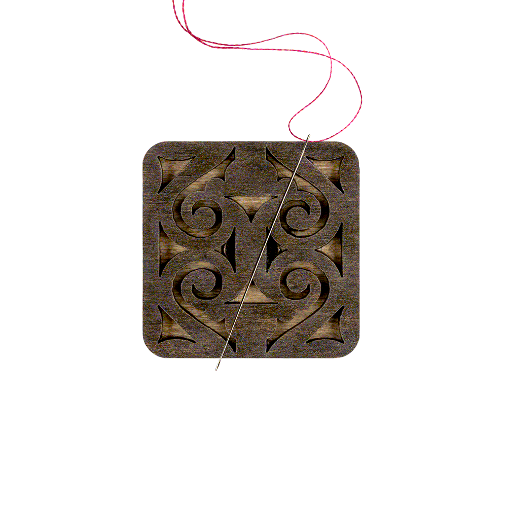 Magnetic Needle Holder - Wooden Needle Minder