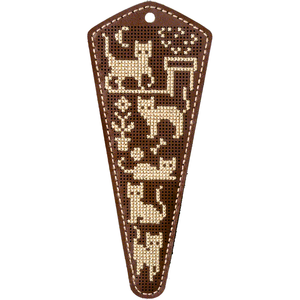Scissor Case Needlecraft Kit - Leather Scissor Case
