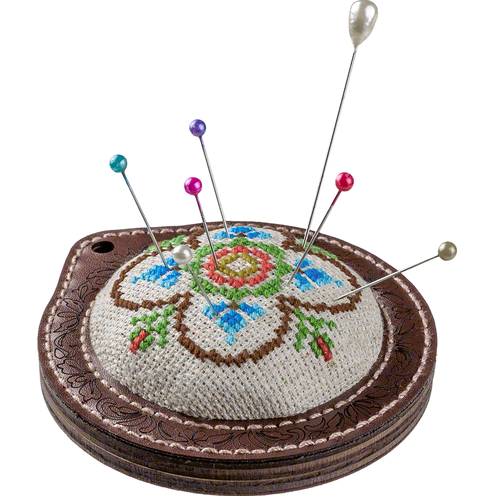 Pin Cushion Needlecraft Kit - Needle Storage Pin