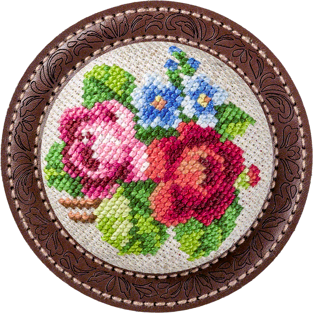 Pin Cushion Needlecraft Kit - Needle Storage Pin