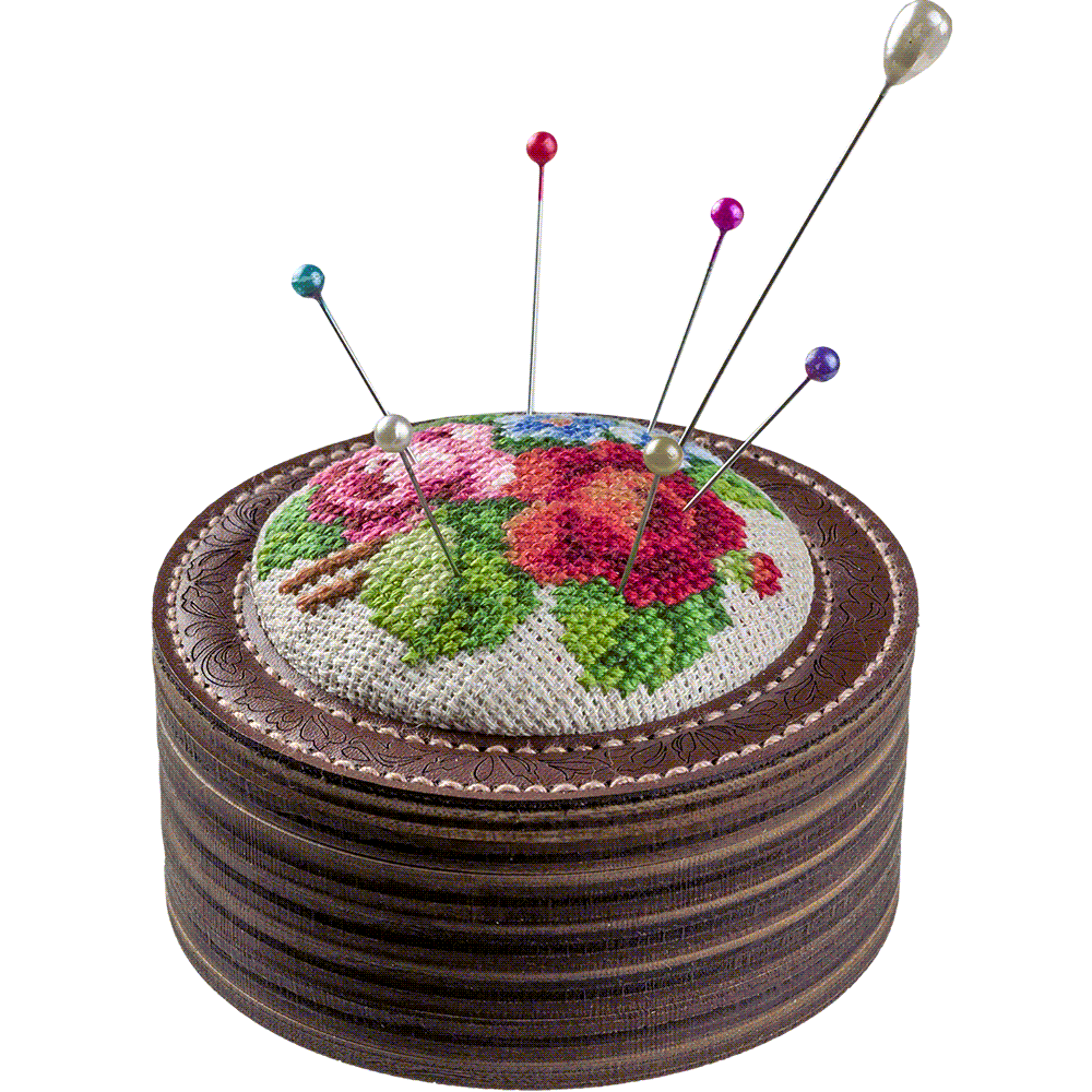Pin Cushion Needlecraft Kit - Needle Storage Pin