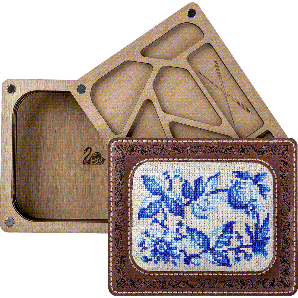 Pin Cushion Kit - Needlecraft Storage Box - Needle Storage Pin