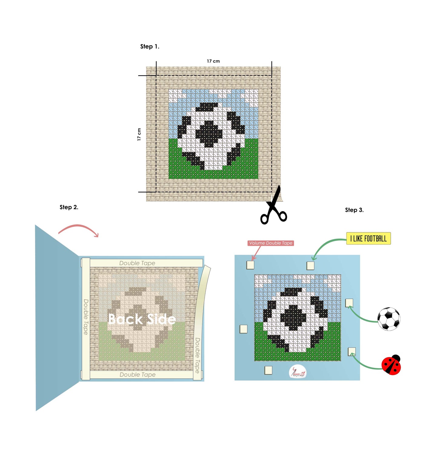 Cross Stitch Kit Luca-S - X08 Ball