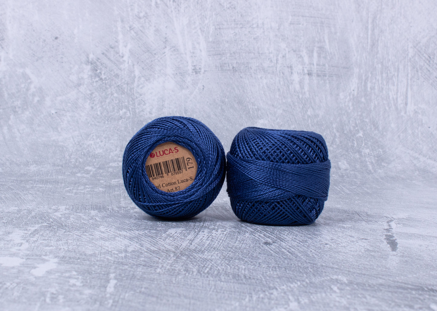 Pack of 10 Pearl Cotton Luca-S Color 179, Art. 87 - Embroidery Threads