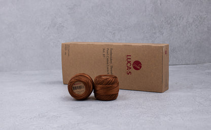 Pack of 10 Pearl Cotton Luca-S Color 360, Art. 87 - Embroidery Threads