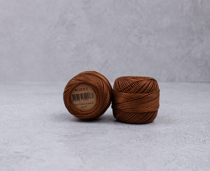 Pack of 10 Pearl Cotton Luca-S Color 360, Art. 87 - Embroidery Threads