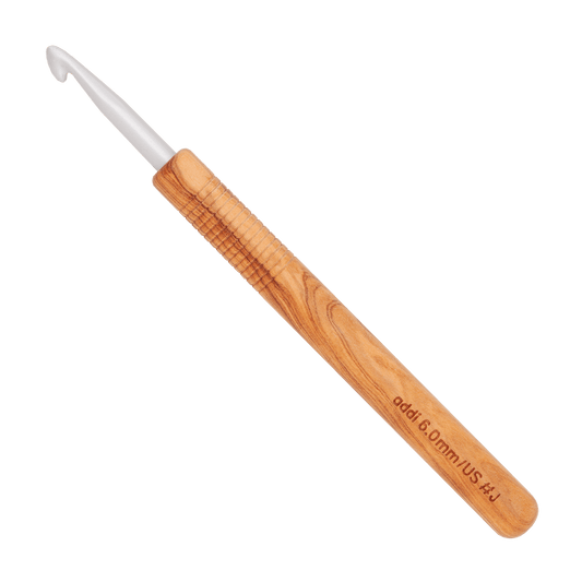 AddiNature Olive Wood Wool Crochet Needle 17,5cm