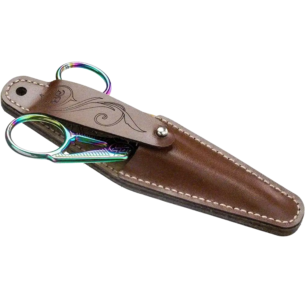 Scissor Case Needlecraft Kit - Leather Scissor Case