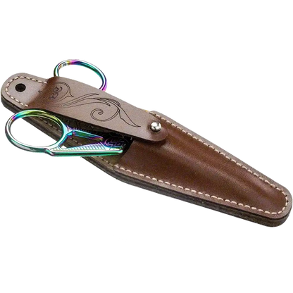 Scissor Case Needlecraft Kit - Leather Scissor Case