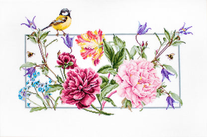 Cross Stitch Kit Luca-S - Spring Flowers BA2359