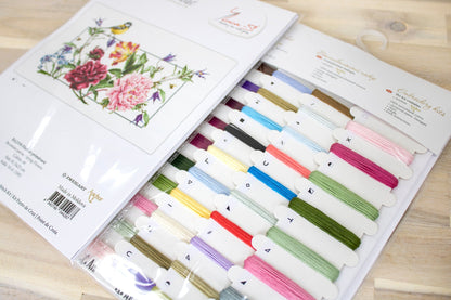 Cross Stitch Kit Luca-S - Spring Flowers BA2359