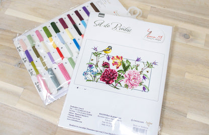 Cross Stitch Kit Luca-S - Spring Flowers BA2359