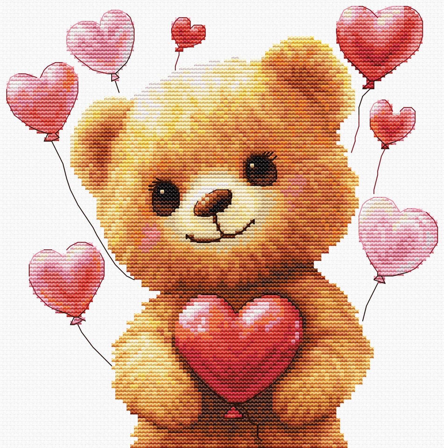 Cross Stitch Kit Luca-S - Love in the Air, B1423