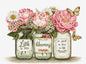 Cross Stitch Kit Luca-S - Little by Little Blooming, BA7065