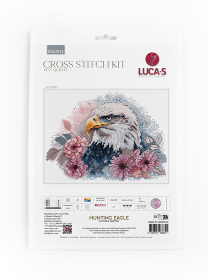 Cross Stitch Kit Luca-S - Hunting Eagle, BM3021